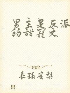 男主是反派大佬的甜宠文