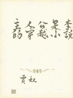 主人公是李辰安的穿越小说