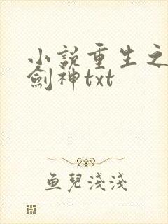 小说重生之最强剑神txt