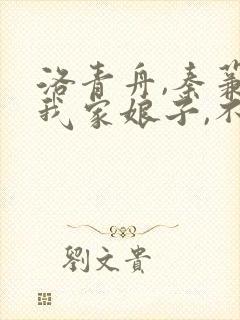 洛青舟,秦蒹葭我家娘子,不对劲