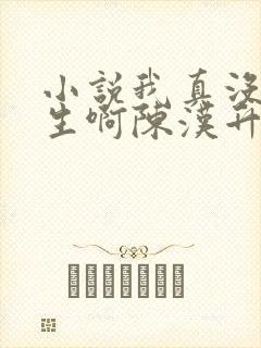 小说我真没想重生啊陈汉升阅读