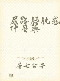 尿路膀胱感染吃什么药