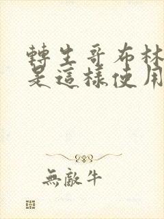 转生哥布林女神是这样使用的