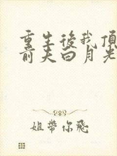 重生后我顶替了前夫白月光九九月