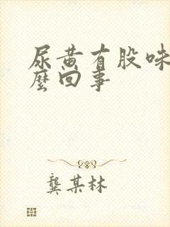 尿黄有股味道怎么回事