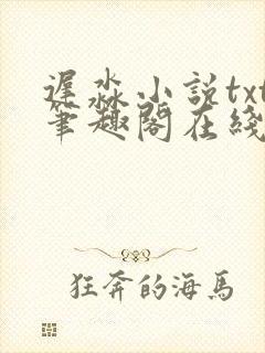 迟淼小说txt笔趣阁在线阅读