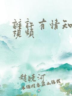 谁许有情知短剧视频