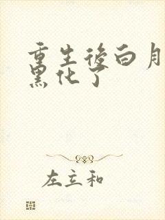 重生后白月光她黑化了