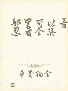 那里可以看火影忍者全集