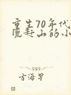 重生70年代打猎赶山的小说
