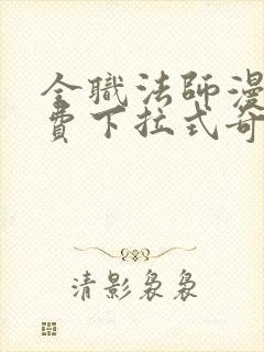 全职法师漫画免费下拉式奇妙漫画