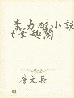 李力雄小说txt笔趣阁