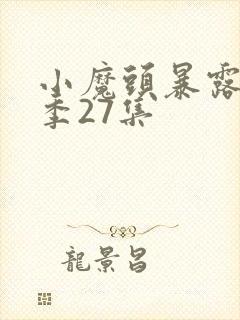 小魔头暴露啦1季27集