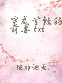 穿成首辅的炮灰前妻 txt