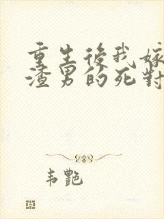 重生后我嫁给了渣男的死对头