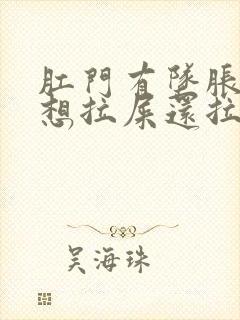 肛门有坠胀感老想拉屎还拉不出来