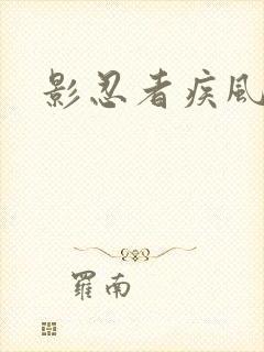 影忍者疾风传