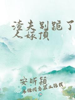 渣夫别跪了,夫人嫁顶