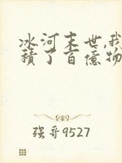 冰河末世,我囤积了百亿物资