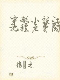 穿越小说江念姿沈程免费阅读