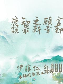 鹿知之顾言洲小说最新章节