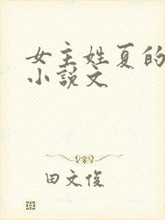 女主姓夏的重生小说文