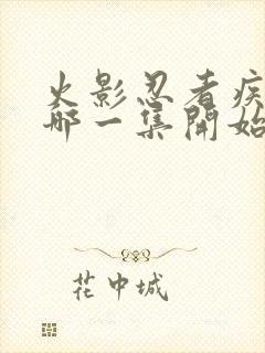 火影忍者疾风传哪一集开始