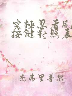 究极忍者风暴4按键对照表