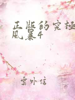 正版的究极忍者风暴4