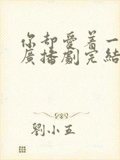 你却爱着一个他广播剧完结了吗