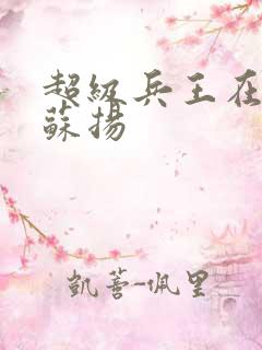 超级兵王在都市苏扬