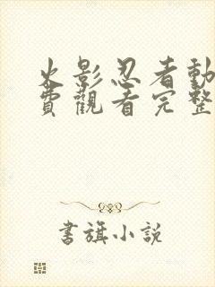 火影忍者动漫免费观看完整在线