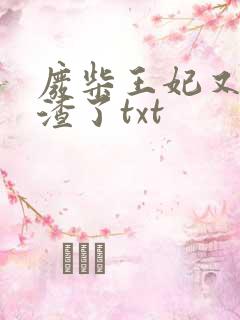 废柴王妃又在虐渣了txt