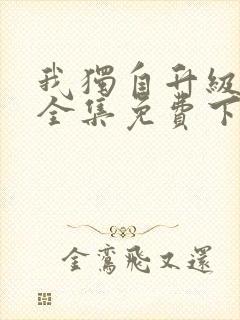 我独自升级动漫全集免费下载