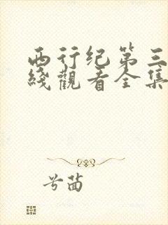 西行纪第三季在线观看全集免费播放