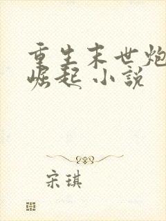 重生末世炮灰要崛起 小说