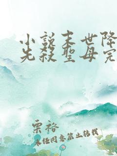 小说末世降临,先杀圣母完整版