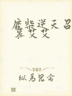 废柴逆天召唤师 慕艾艾