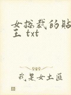 女总裁的贴身兵王 txt