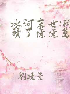 冰河末世:我囤积了亿亿万物资全文