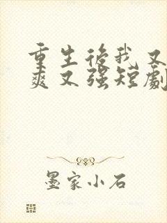 重生后我又飒又爽又强短剧全集免费播放