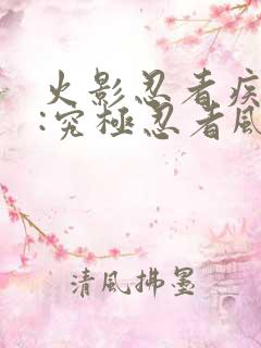 火影忍者疾风传:究极忍者风暴3下载