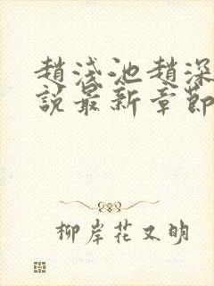 赵浅池赵深意小说最新章节免费阅读