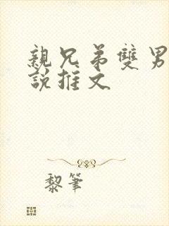 亲兄弟双男主小说推文