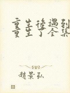 重生后遇到你也重生了全集