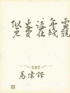 似火流年电视剧免费在线观看全集