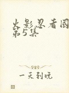 火影忍者国语版第5集