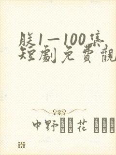 朕1—100集短剧免费观看