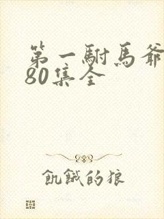 第一驸马爷短剧80集全