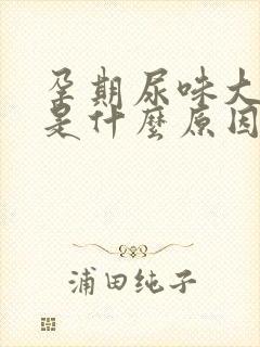 孕期尿味大难闻是什么原因